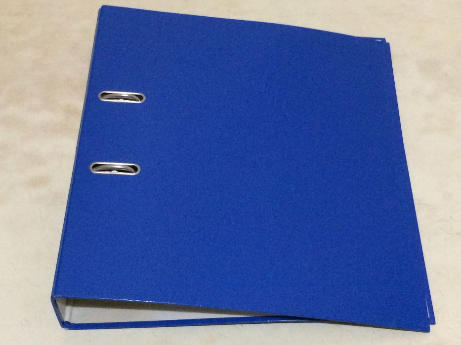 папка, бокс,твёрдая, болшая, для файлов, синяя
