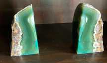 Porta livros Conjunto em Ágata Verde