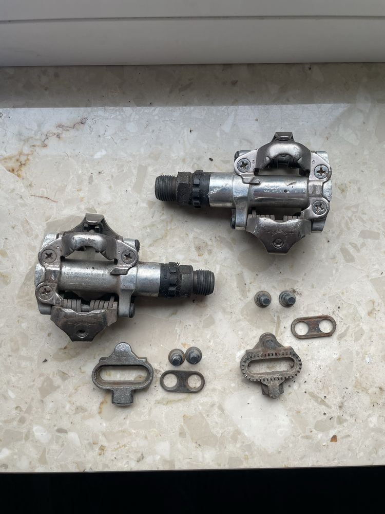 Używane pedały rowerowe Shimano SPD