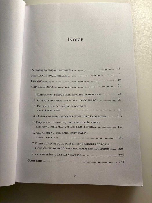 Livro O Poker e o Executivo