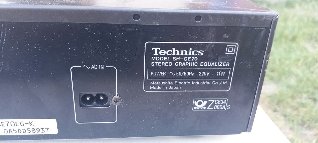 Technics equalizer SL-GE70
