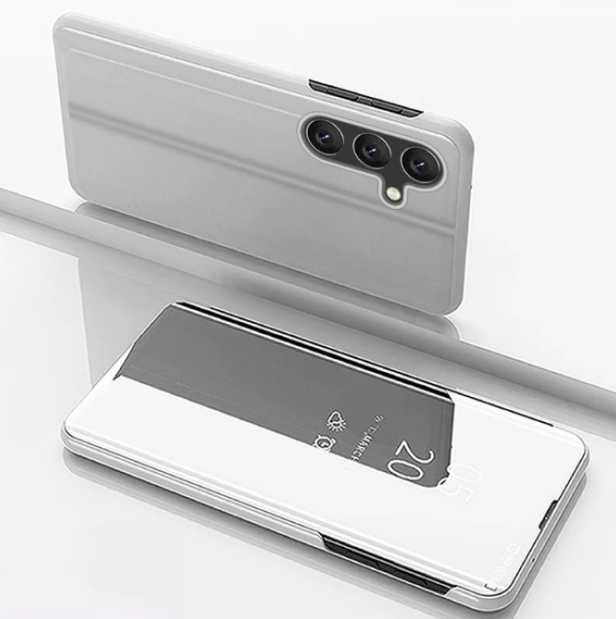Зеркальный чехол книжка на для моделей Samsung Galaxy Самсунг