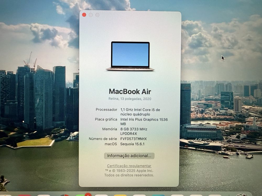 Macbook Air 2020 13”