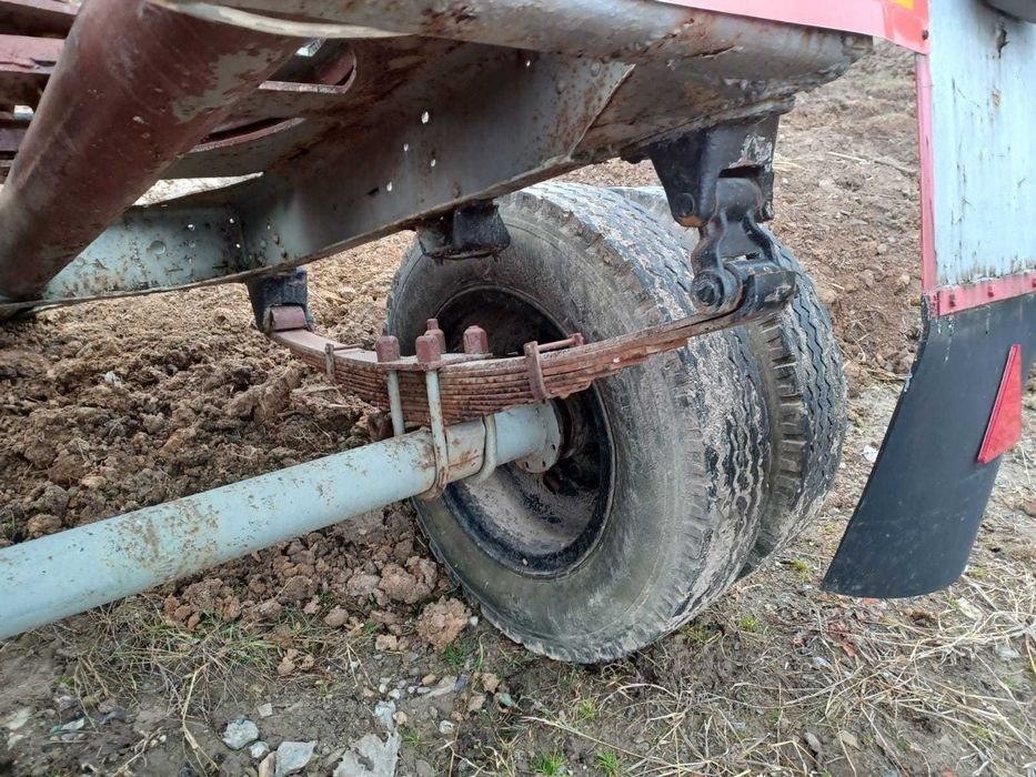 Oś przyczepa resor kilka sztuk BEBEN TARCZA  z transport osie naczepa