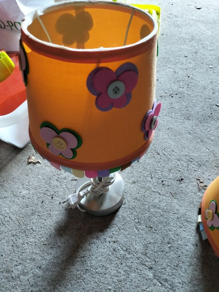 Lampa do dziecięco pokoju plus klosz  na lampę  sufitowa