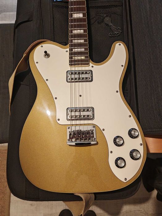 Schecter PT Fastback gold top