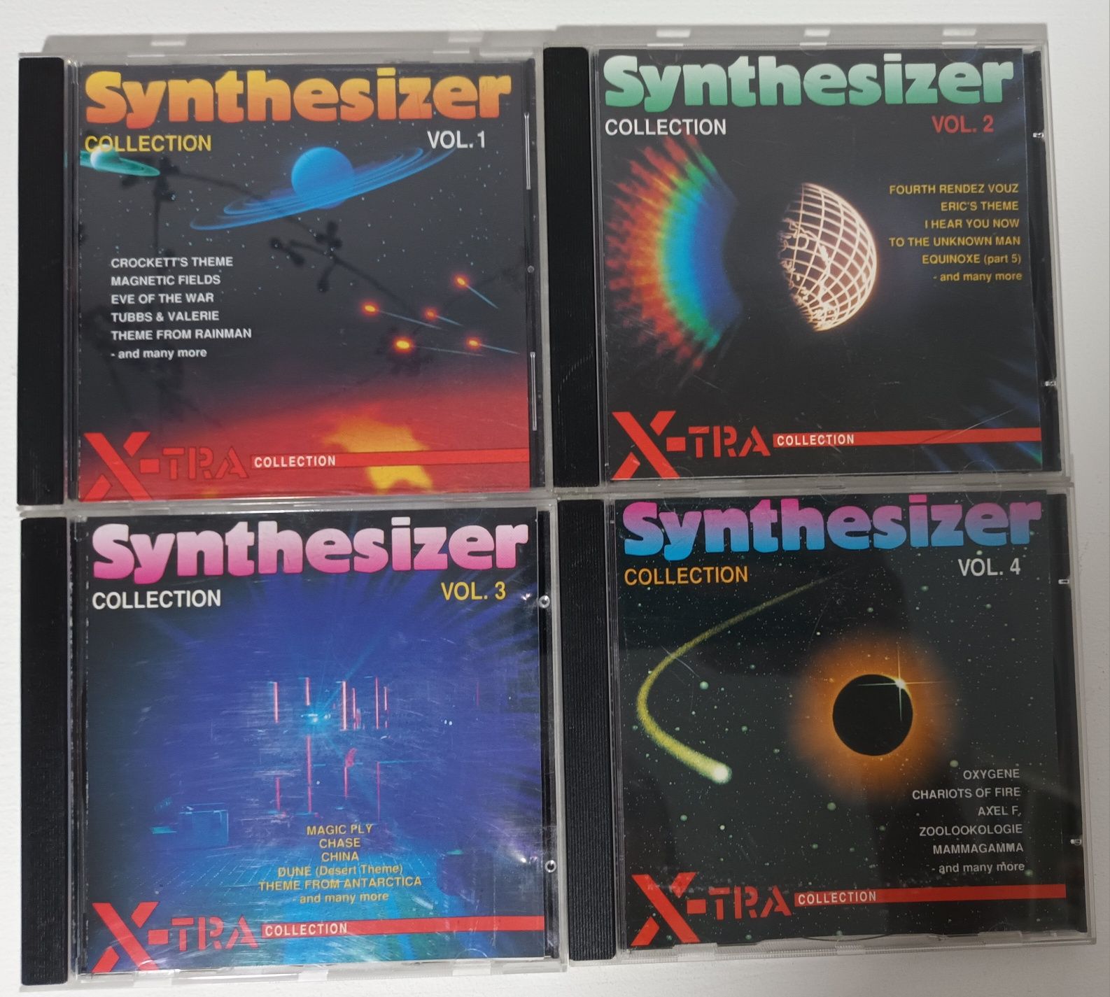 4 cds Synthetizer Collection