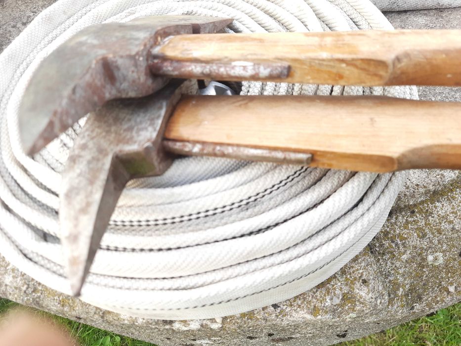 Toporek bojowy lekki, strażacki,  z czasów PRL