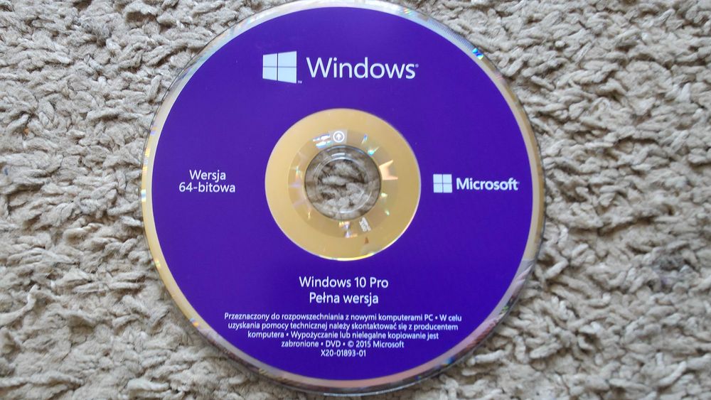 Windows 10/11 pro BOX PL + Płyta