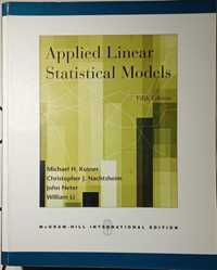 Applied Linear Statistical Models 5ed