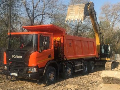 Услуги Аренда Самосвалов от10 -24м3 ,эксковатора Полтава, область