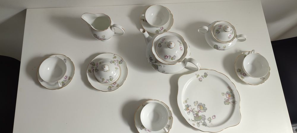 Serviço de chá porcelana Vista Alegre