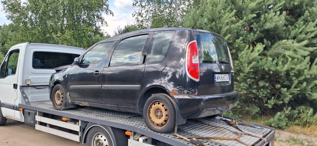 Skoda roomster  1.9 TDI 105km 2008 r jeździ