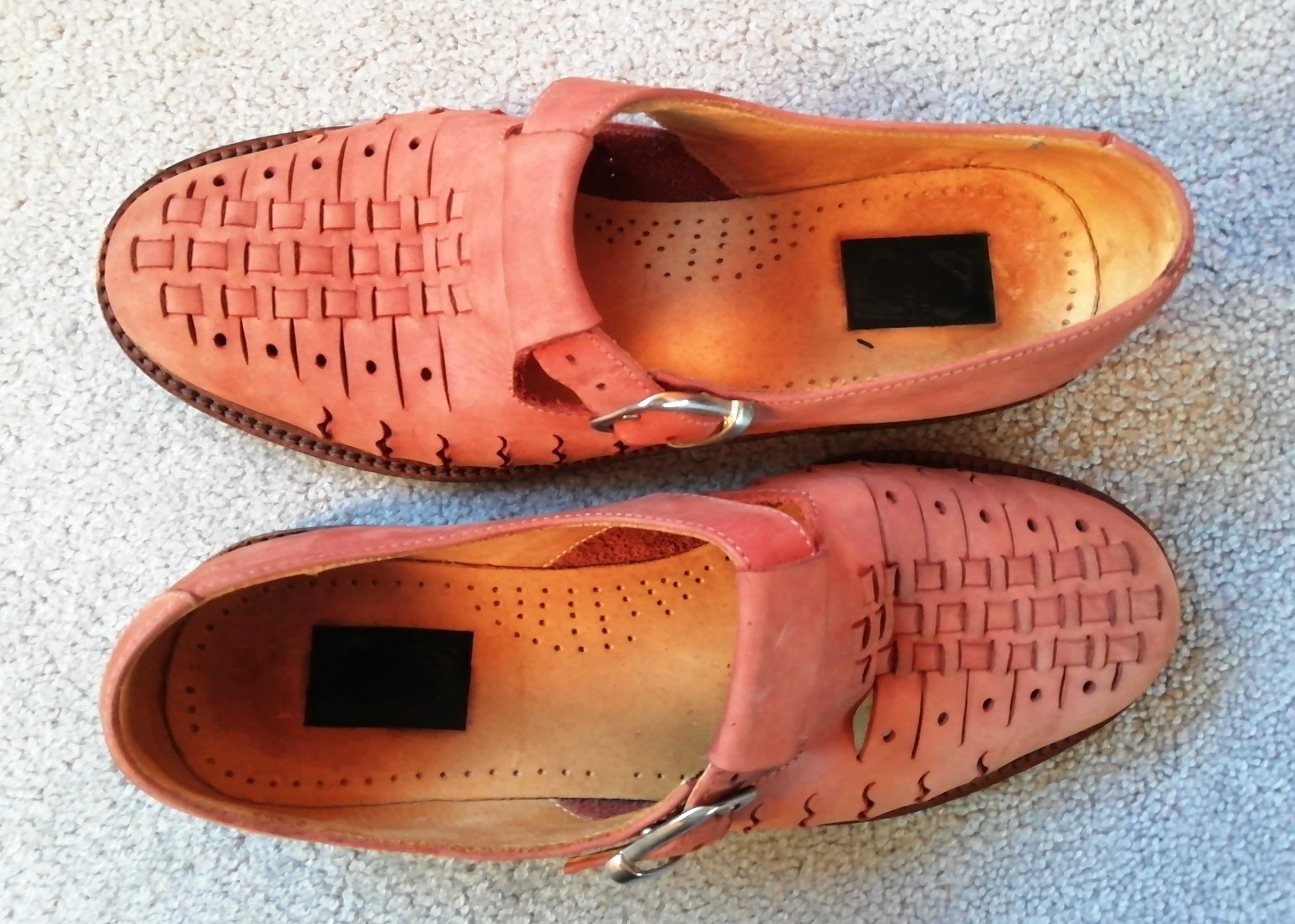 Sandálias ou sapatos abertos homem em pele - Nº 39 (preto) e Nº40