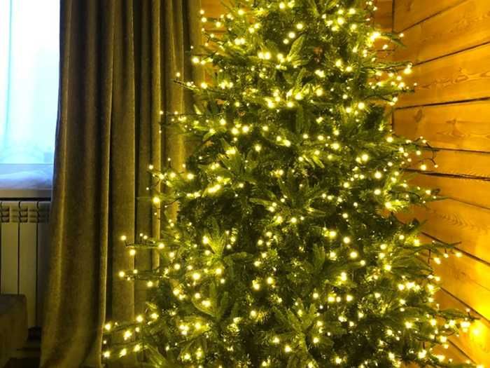 ТОП ПОДАРОК! Гирлянда декор для дома. Гірлянда з пультом хвойная лапа