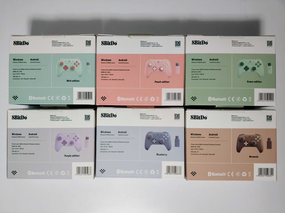 8BitDo Ultimate 2C (2.4GHz) + Аксессуары для геймпада