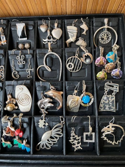 Срібні підвіски