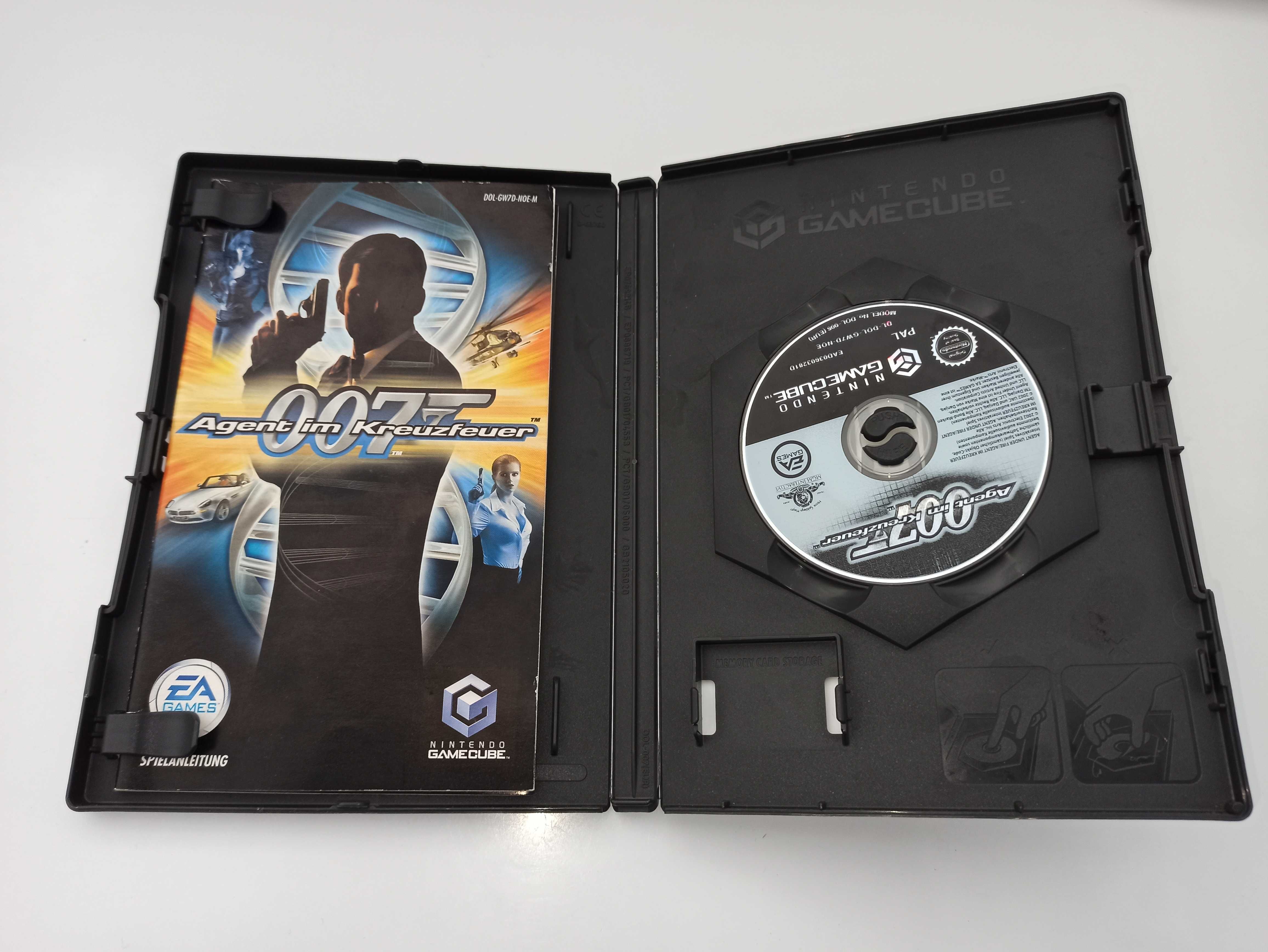 nintendo gamecube JAMES BOND 007 AGENT UNDER FIRE komplet, dobra gra