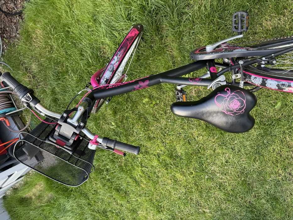 Rower dziewczęcy btwin 24” decathlon