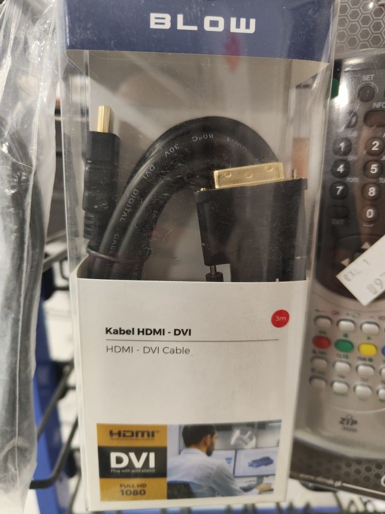 Kabel HDMI -dvi 3m