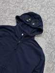 Оригінальна кофта C.P. Company Fleece Goggle Full Zip Hoodie Navy