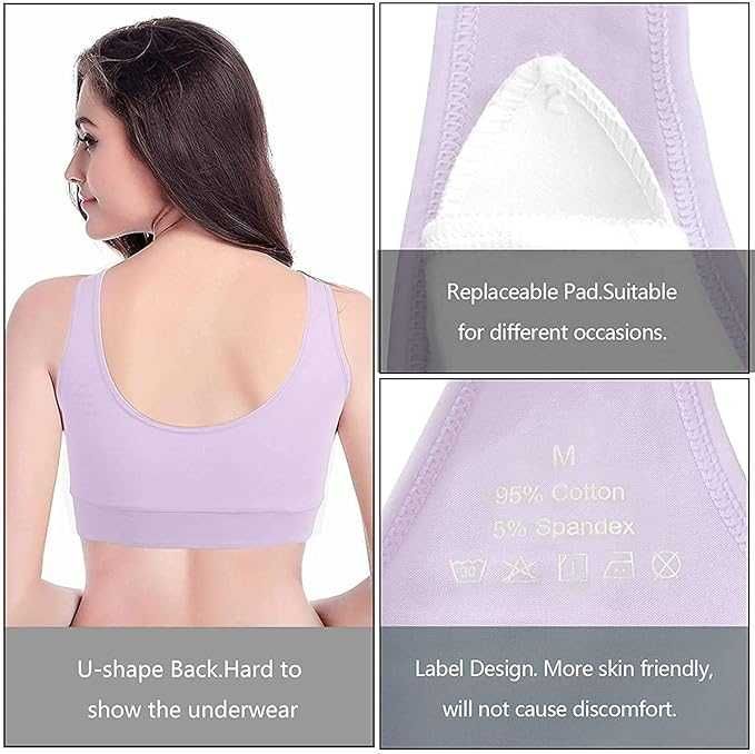 Nowy biustonosz damski karmiący /miękki /top /3pak /XL /3083-XL-A