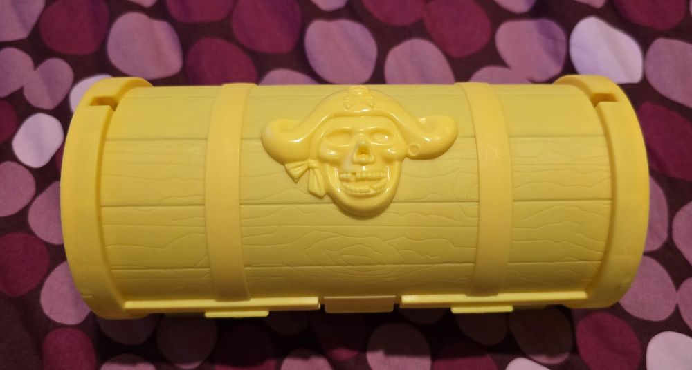 Arca / Baú do tesouro sos Piratas - com moedas - Novo (brinquedo)