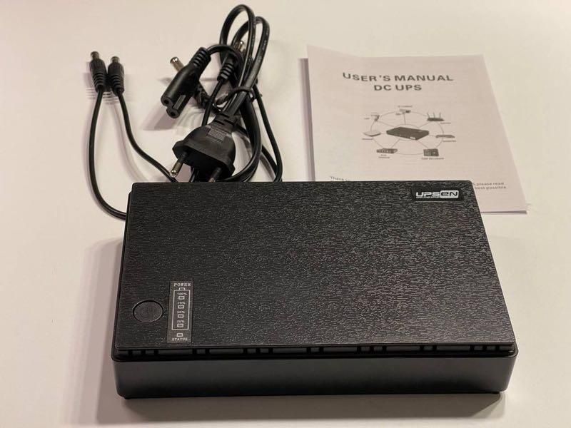 ДБЖ Ups для роутера,UpsEn 18w/36w 10400, перехідники з 5v на 12vmAh