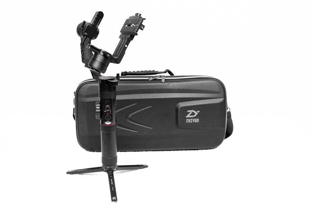 Gimbal Zhiyun Crane 2 używany w bardzo dobrym stanie + nowe aku