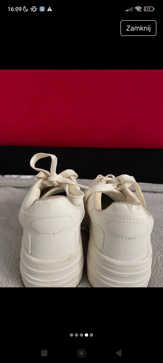 Buty białe. NOWE!