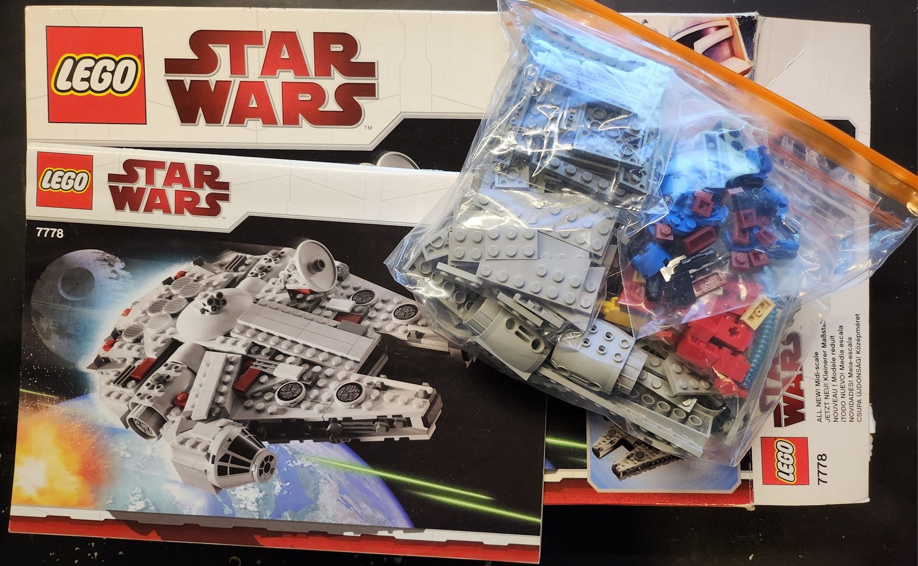 Lego Millennium Falcon midi scale 7778 KOMPLETNY