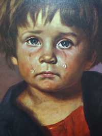 Płaczący chłopiec wg: Giovanni Bragolin