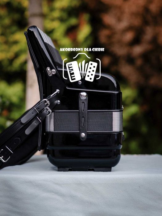 Akordeon Włoski Hemgesberg  ( Borsini ) 120 basów 4 chóry  Musette