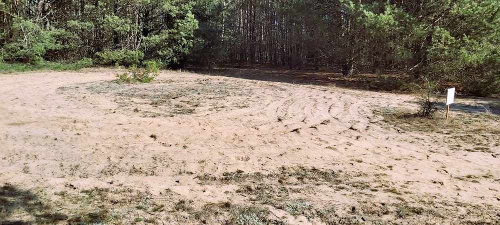 Sprzedam działkę budowlaną w lesie z warunkami zabudowy