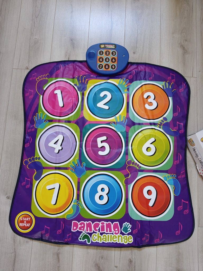 Duża Muzyczna Mata Do Tańczenia Twister 5 Poziomów X148