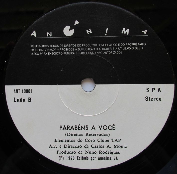 Parabéns a Você - - - - - Disco