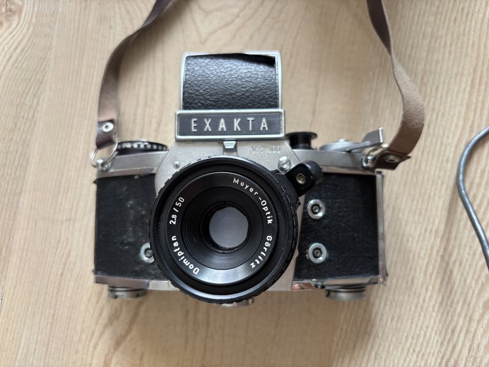 Aparat aparaty stare zestaw Exakta unitra tonsil Agfa mikrofon PRL
