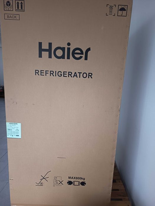 Frigorífico Americano Haier HSR5918DIPB  Novo; 3 Anos de Garantia