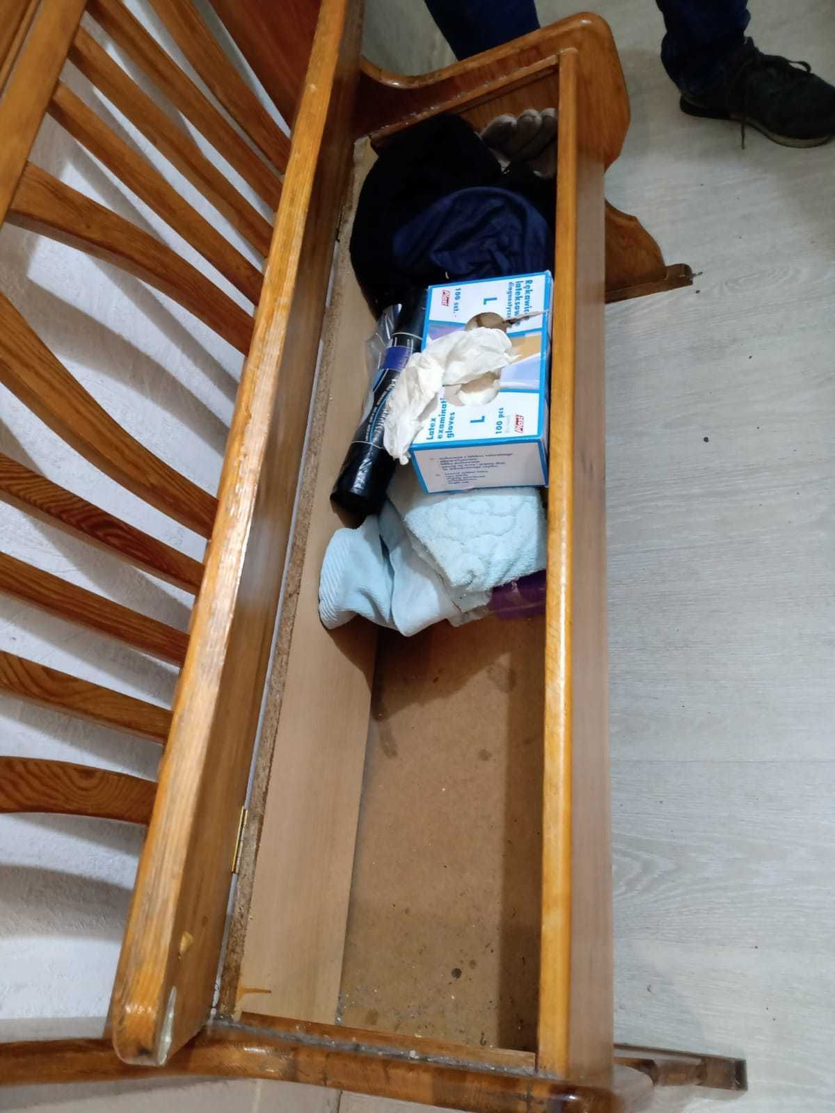 Ławka ze schowkiem