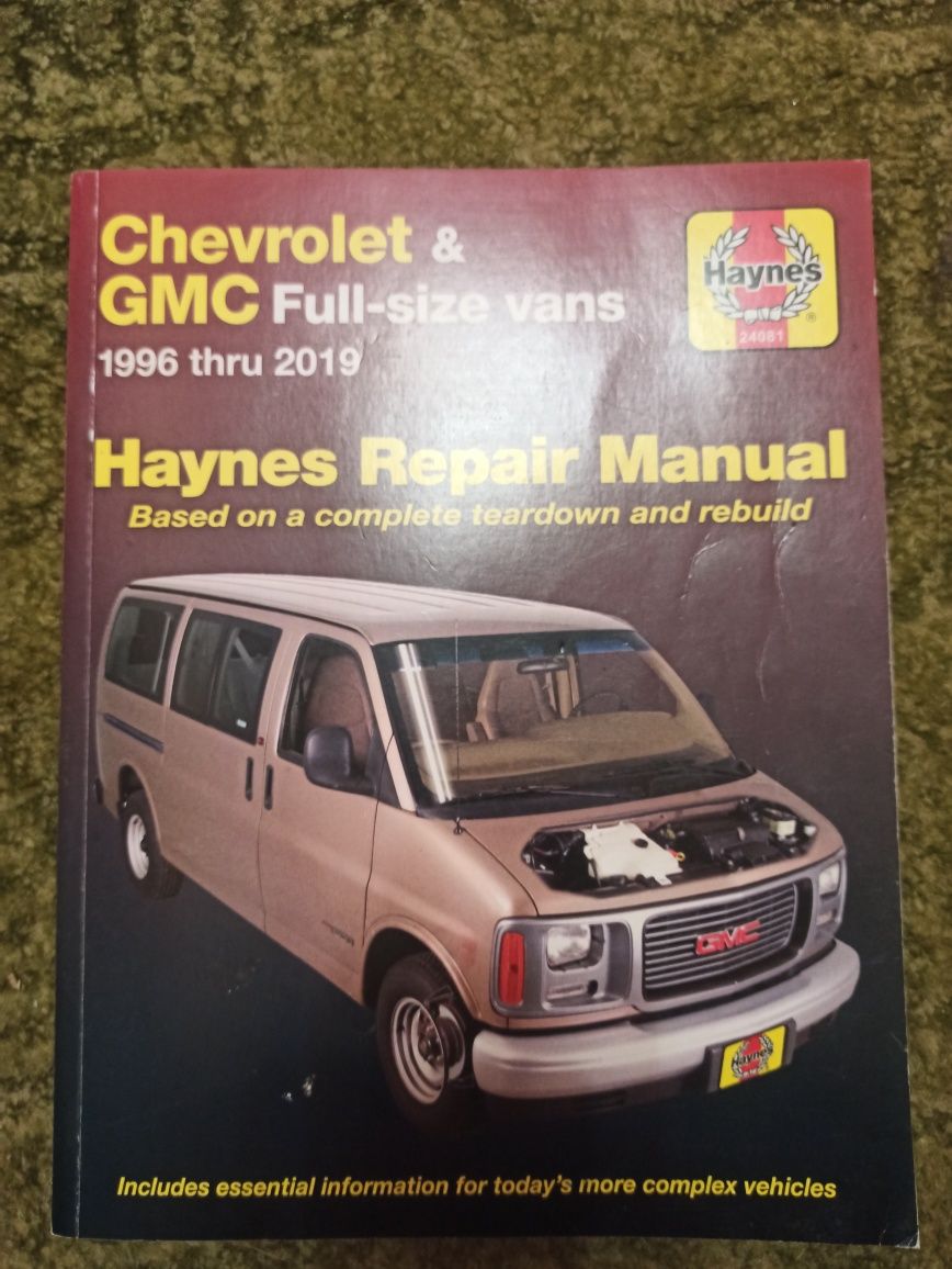 Книга по ремонту GMC savana Chevrolet express