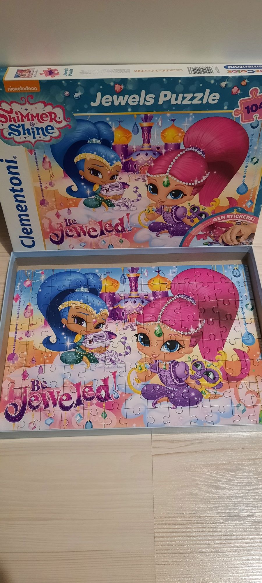 Puzzle Clementoni Shimmer i Shine, 104 elementy, 6lat