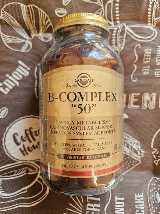 Solgar B-Complex 50 Солгар B-50 Complex вітаміни витамины В-50 100 250