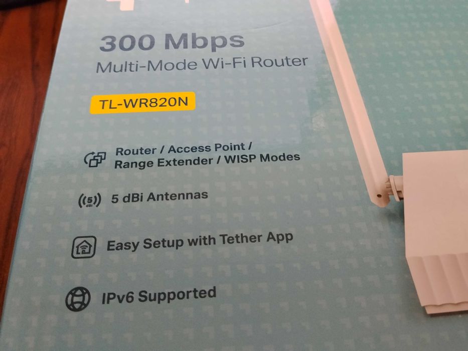 Wi-fi Роутер tp-link TL-WR820N 300 MBPS (Маршрутизатор)