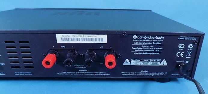 Cambridge Audio A1 V3.0 Amplificador Integrado