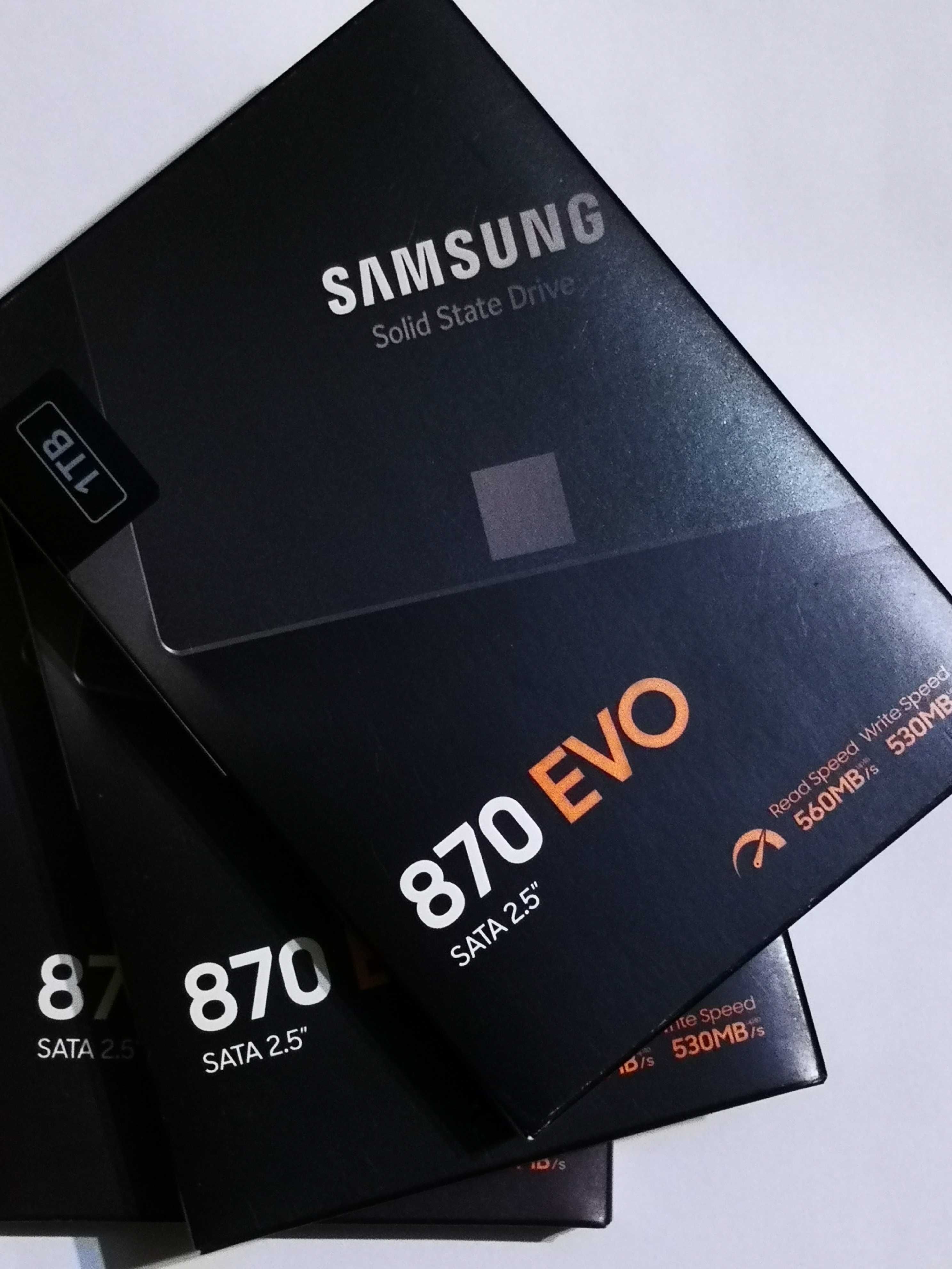 870 EVO SSD 1TB plomby, gwarancja od producenta