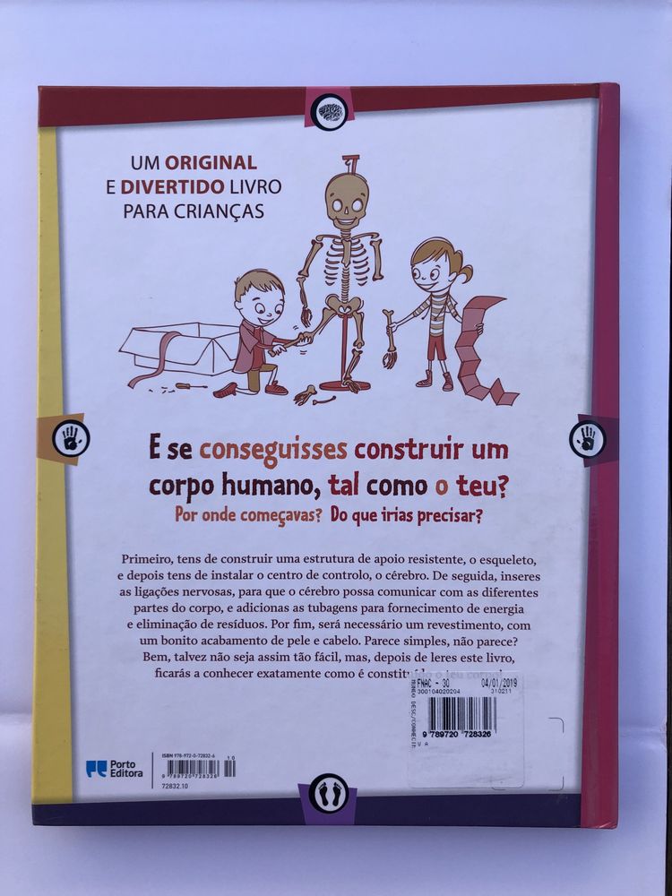 Livro “Como fazer um corpo humano”