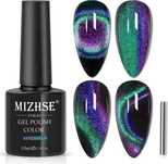 MIZHSE 9D Żelowy lakier do paznokci Brokatowy Manicure 10 ml