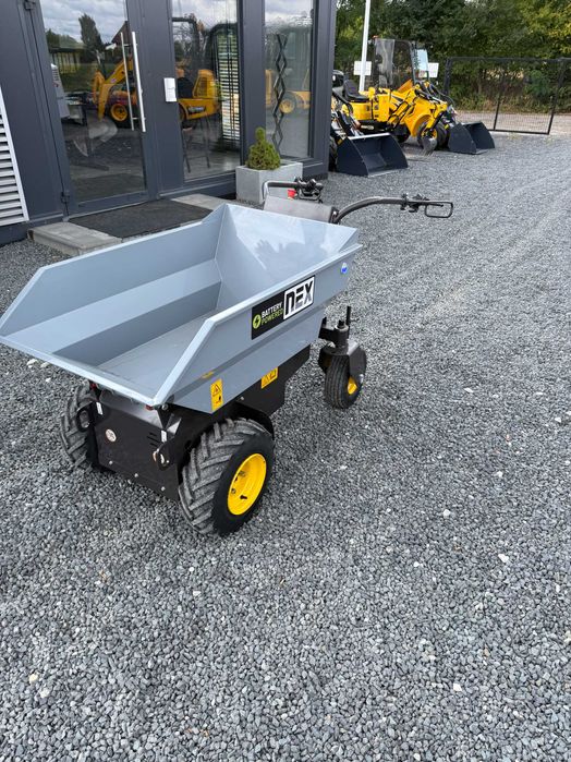 Wozidło elektryczne Taczka wysyp elektryczny 100% elektryk 1000W 500kg