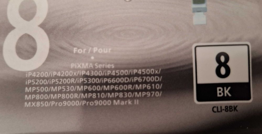 Tinteiros para impressora Canon e DVD  e capas dados venda individual