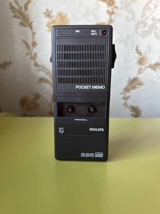 1988 года раритет Диктофон магнитофон Philips Pocket MEMO mini 285